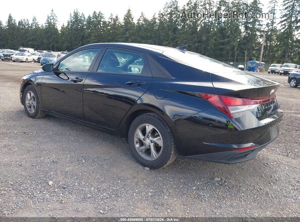 5NPLL4AG6MH047825 2021 HYUNDAI ELANTRA Черный Задняя левая четверть