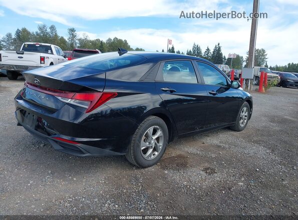 5NPLL4AG6MH047825 2021 HYUNDAI ELANTRA Черный Задняя правая четверть