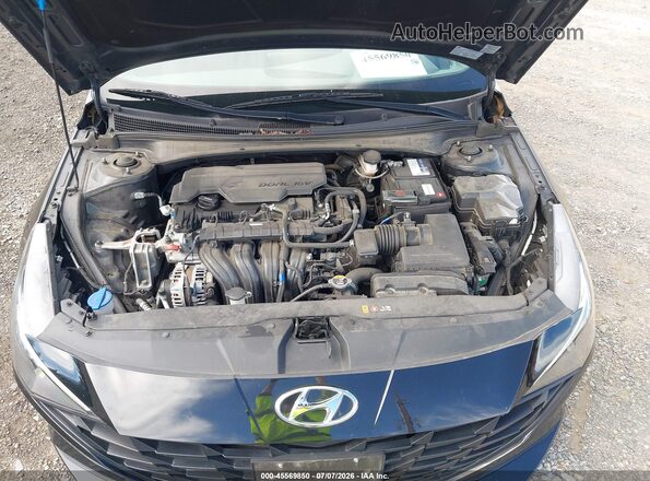 5NPLL4AG6MH047825 2021 HYUNDAI ELANTRA Черный Вид сзади