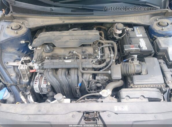5NPLL4AG6MH050790 2021 HYUNDAI ELANTRA Blue Vista trasera