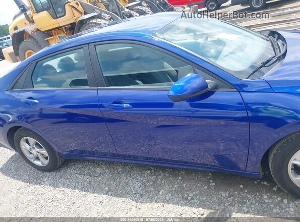 5NPLL4AG6MH050790 2021 HYUNDAI ELANTRA Blue Vista interior trasera