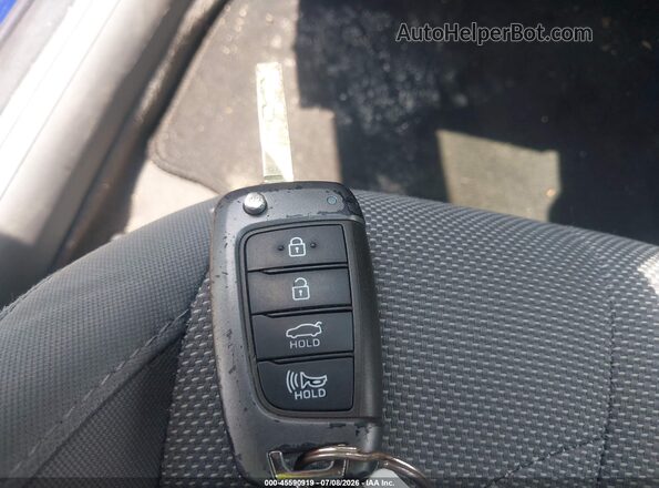 5NPLL4AG6MH050790 2021 HYUNDAI ELANTRA Blue Vista del salpicadero