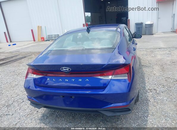 5NPLL4AG6MH050790 2021 HYUNDAI ELANTRA Blue 