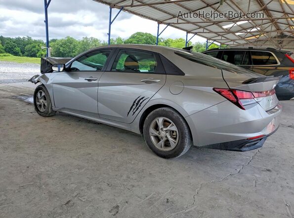 5NPLL4AG7MH013036 2021 HYUNDAI ELANTRA Silver Tył lewy