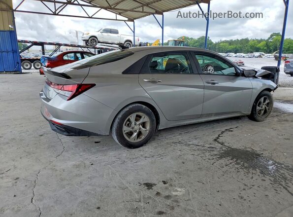 5NPLL4AG7MH013036 2021 HYUNDAI ELANTRA Silver Tył prawy