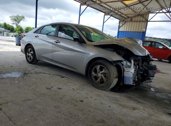5NPLL4AG7MH013036 2021 HYUNDAI ELANTRA Silver Przód prawy