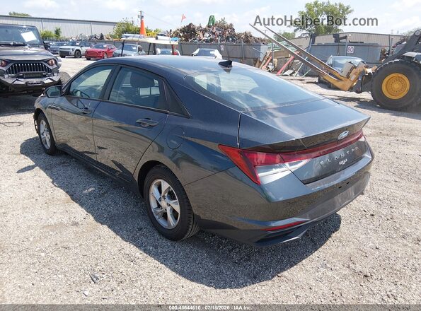 5NPLL4AG7MH024926 2021 HYUNDAI ELANTRA Gray Rear left