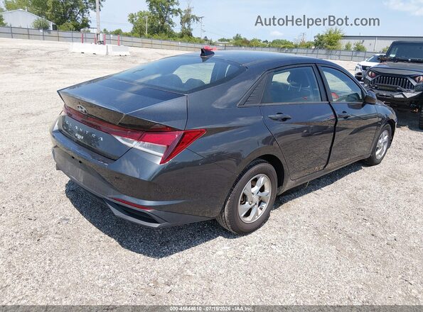 5NPLL4AG7MH024926 2021 HYUNDAI ELANTRA Gray Rear right