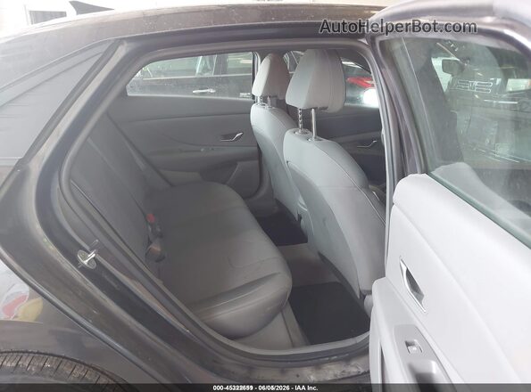 5NPLL4AG7MH042407 2021 HYUNDAI ELANTRA Gray VIN կոդի պիտակի տեսք
