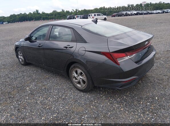 5NPLL4AG7MH049177 2021 HYUNDAI ELANTRA Gray Trasero izquierdo