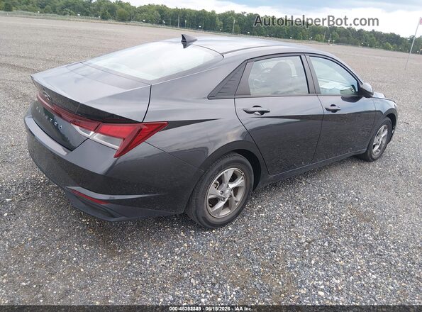 5NPLL4AG7MH049177 2021 HYUNDAI ELANTRA Gray Trasero derecho