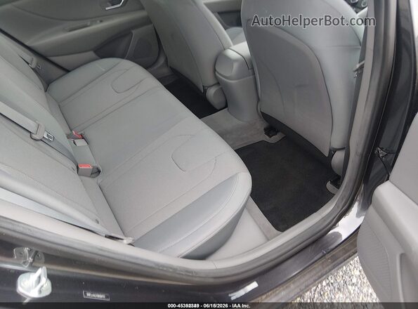 5NPLL4AG7MH049177 2021 HYUNDAI ELANTRA Gray Vista de la etiqueta del VIN