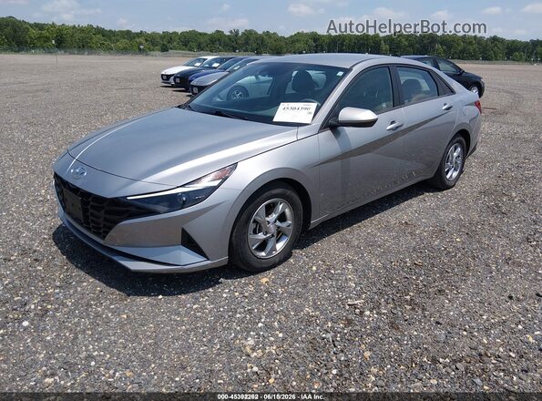 5NPLL4AG7MH049275 2021 HYUNDAI ELANTRA Silver Передня ліва чверть