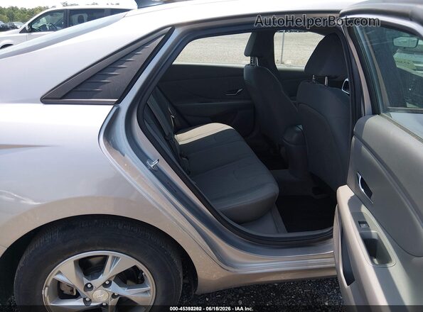 5NPLL4AG7MH049275 2021 HYUNDAI ELANTRA Silver Вид наклейки з VIN-кодом