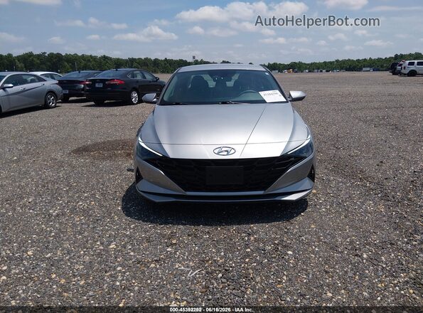 5NPLL4AG7MH049275 2021 HYUNDAI ELANTRA Silver Вид панелі приладів