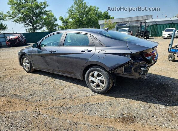 5NPLL4AG7MH050698 2021 HYUNDAI ELANTRA Gray Հետևի ձախ