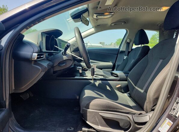 5NPLL4AG7MH050698 2021 HYUNDAI ELANTRA Gray Սալոնի դիմացի տեսք