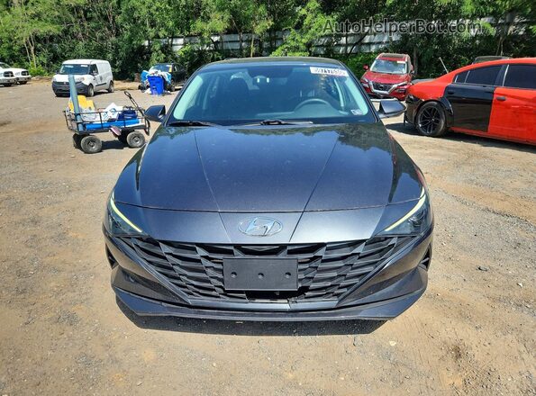 5NPLL4AG7MH050698 2021 HYUNDAI ELANTRA Gray Դիմացի տեսք