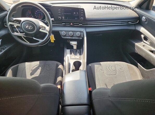 5NPLL4AG7MH050698 2021 HYUNDAI ELANTRA Gray Առջևի վահանակի տեսք