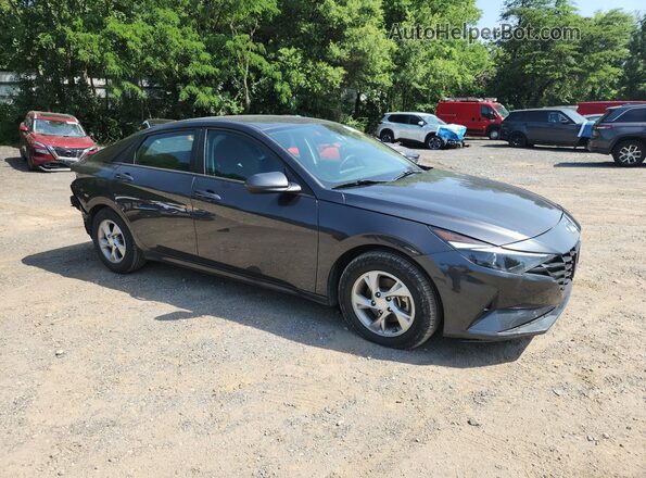 5NPLL4AG7MH050698 2021 HYUNDAI ELANTRA Gray 