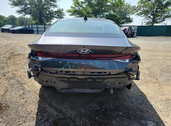5NPLL4AG7MH050698 2021 HYUNDAI ELANTRA Gray 