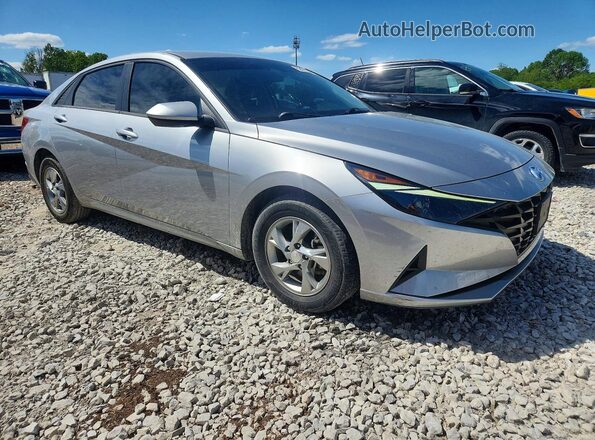 5NPLL4AG7NH058107 2022 HYUNDAI ELANTRA Silver Առջևի աջ