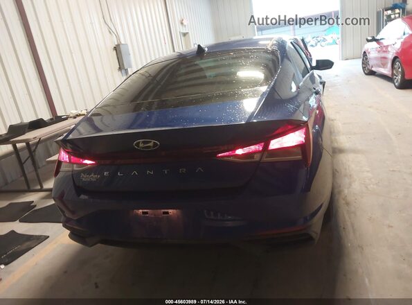 5NPLL4AG7NH080723 2022 HYUNDAI ELANTRA Blue 