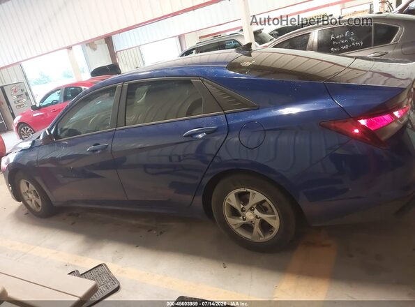 5NPLL4AG7NH080723 2022 HYUNDAI ELANTRA Blue 360 interior view