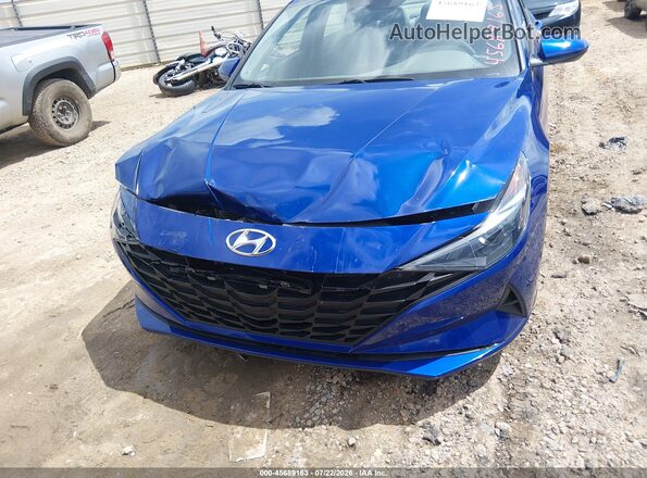 5NPLL4AG7PH095144 2023 HYUNDAI ELANTRA Blue Vista frontal