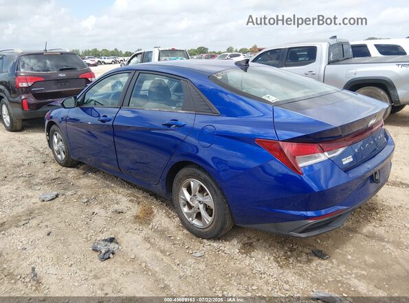 5NPLL4AG7PH095144 2023 HYUNDAI ELANTRA Blue Trasero izquierdo
