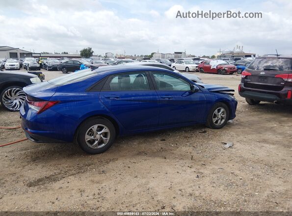 5NPLL4AG7PH095144 2023 HYUNDAI ELANTRA Blue Vista interior trasera