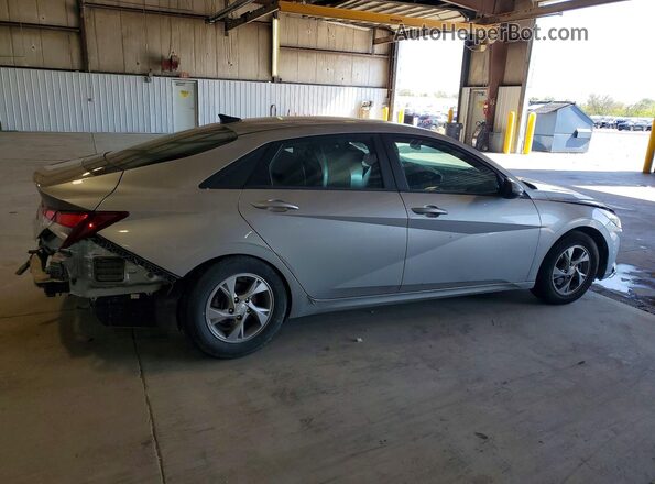 5NPLL4AG8MH041508 2021 HYUNDAI ELANTRA Silver Հետևի աջ