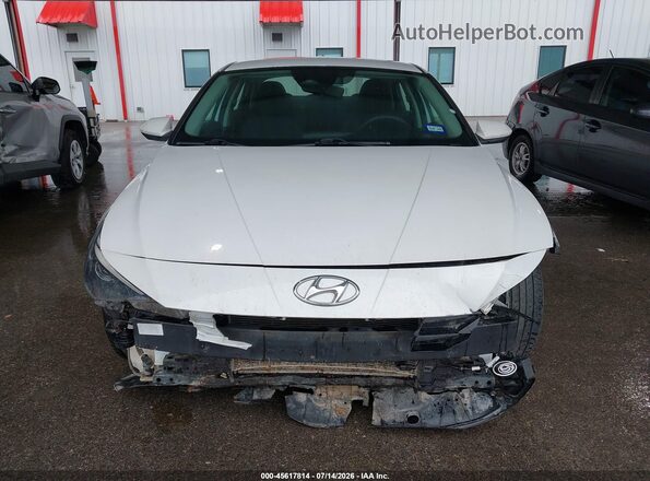 5NPLL4AG8MH047101 2021 HYUNDAI ELANTRA White ხელსაწყოთა პანელის ხედი
