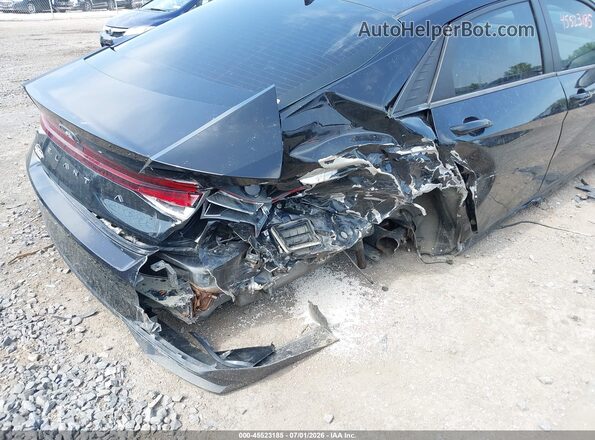5NPLL4AG8MH047454 2021 HYUNDAI ELANTRA Black Դիմացի տեսք