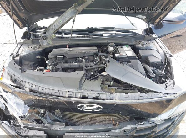 5NPLL4AG8MH047454 2021 HYUNDAI ELANTRA Black Հետևի տեսք