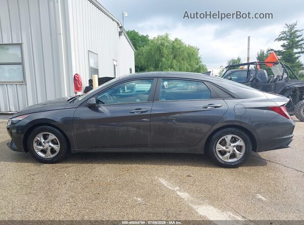 5NPLL4AG8MH049611 2021 HYUNDAI ELANTRA Gray 