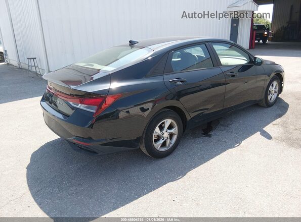 5NPLL4AG8MH049768 2021 HYUNDAI ELANTRA Black Tył prawy