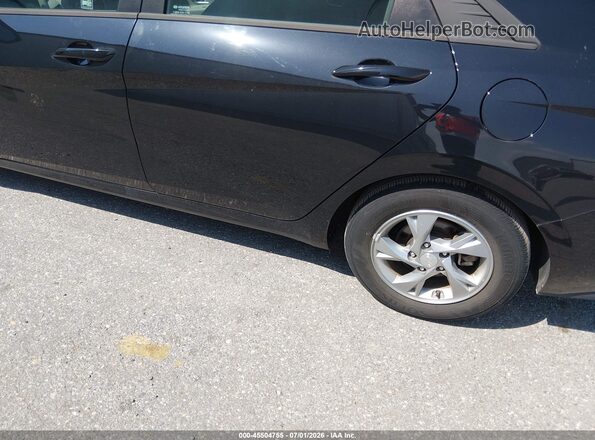5NPLL4AG8MH049768 2021 HYUNDAI ELANTRA Black Widok z przodu