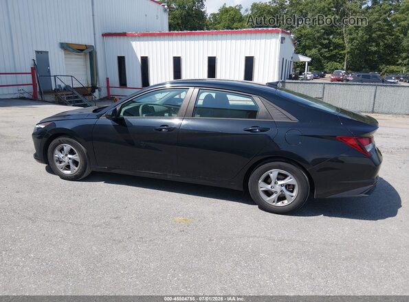 5NPLL4AG8MH049768 2021 HYUNDAI ELANTRA Black Widok wnętrza 360 stopni