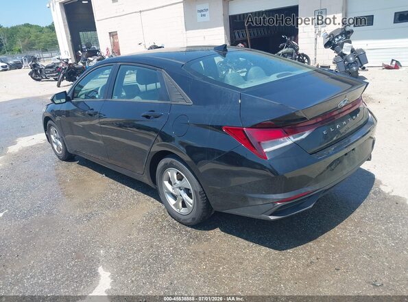 5NPLL4AG8MH049799 2021 HYUNDAI ELANTRA Black Rear left