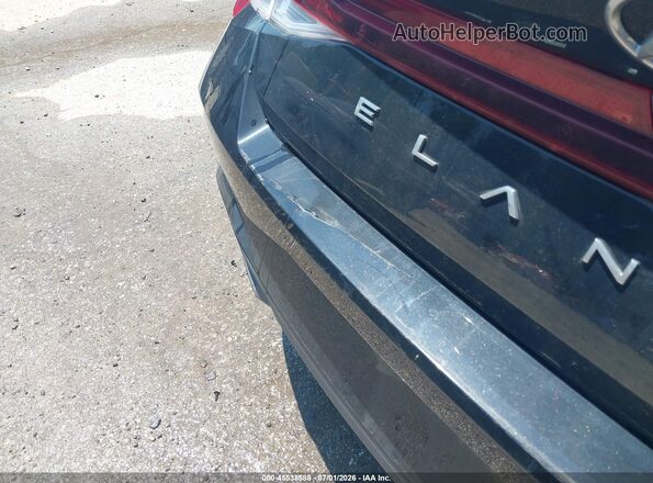 5NPLL4AG8MH049799 2021 HYUNDAI ELANTRA Black Front view