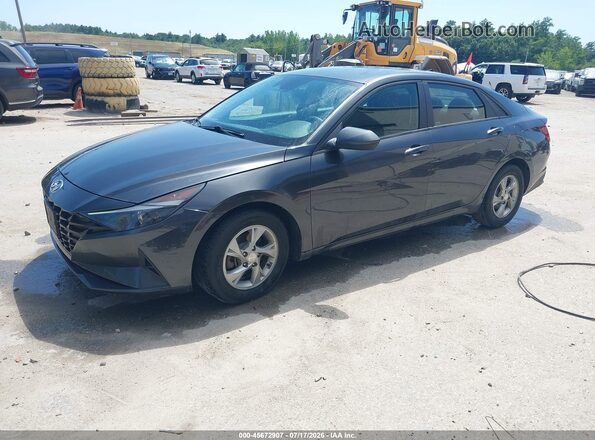 5NPLL4AG8PH102375 2023 HYUNDAI ELANTRA Gray Передня ліва чверть