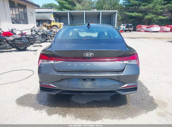 5NPLL4AG8PH102375 2023 HYUNDAI ELANTRA Gray 