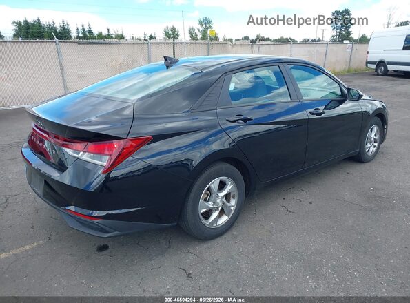 5NPLL4AG9MH047298 2021 HYUNDAI ELANTRA Black Trasero derecho