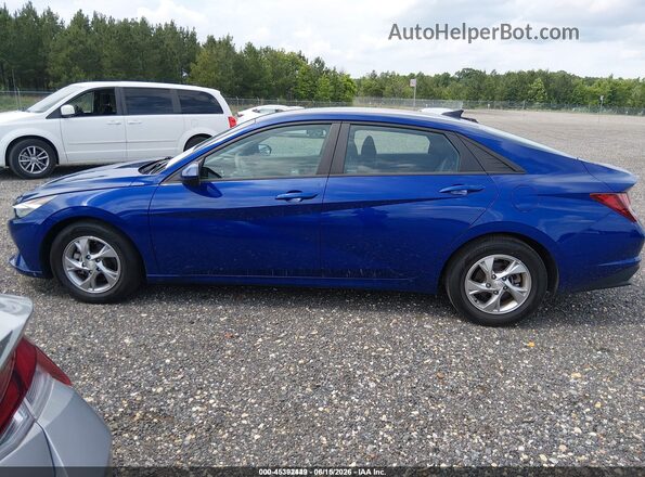 5NPLL4AG9MH048869 2021 HYUNDAI ELANTRA Blue 