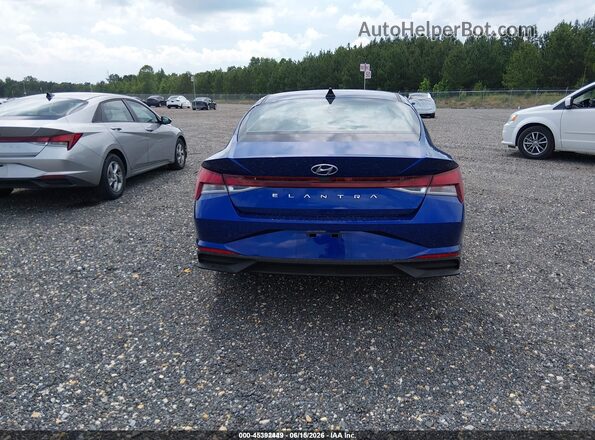 5NPLL4AG9MH048869 2021 HYUNDAI ELANTRA Blue 