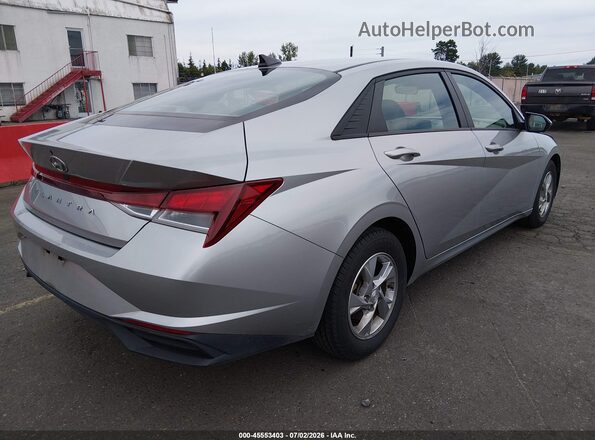 5NPLL4AG9MH049276 2021 HYUNDAI ELANTRA Серебряный Задняя правая четверть