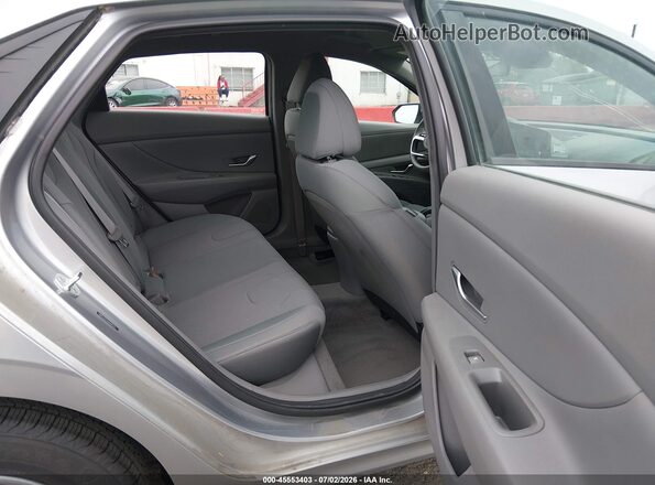 5NPLL4AG9MH049276 2021 HYUNDAI ELANTRA Серебряный Вид наклейки с VIN-кодом