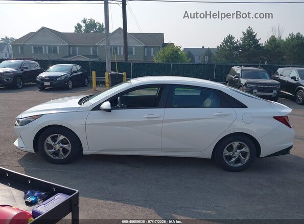 5NPLL4AG9MH049617 2021 HYUNDAI ELANTRA White Widok wnętrza 360 stopni