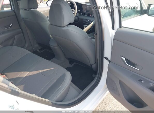 5NPLL4AG9MH049617 2021 HYUNDAI ELANTRA White Widok naklejki z numerem VIN